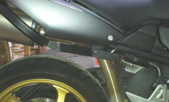 Pillion Peg removal & bracket 1a