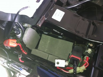 VFR Battery Box padding