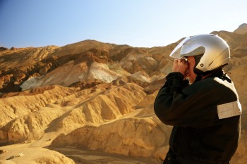 50 - an artiste at Artist's Palette, Death Valley