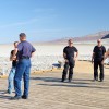 51 - foreign tourists invade Badwater, Death Valley
