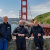 70 - Bart, Tony, Dave at Golden Gate Bridge