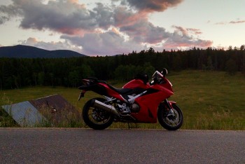 The new Interceptor at sunset