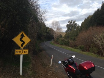 Start of Kawhia Harbour Road