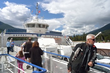 21 Dave gets pensive on the Bafour ferry