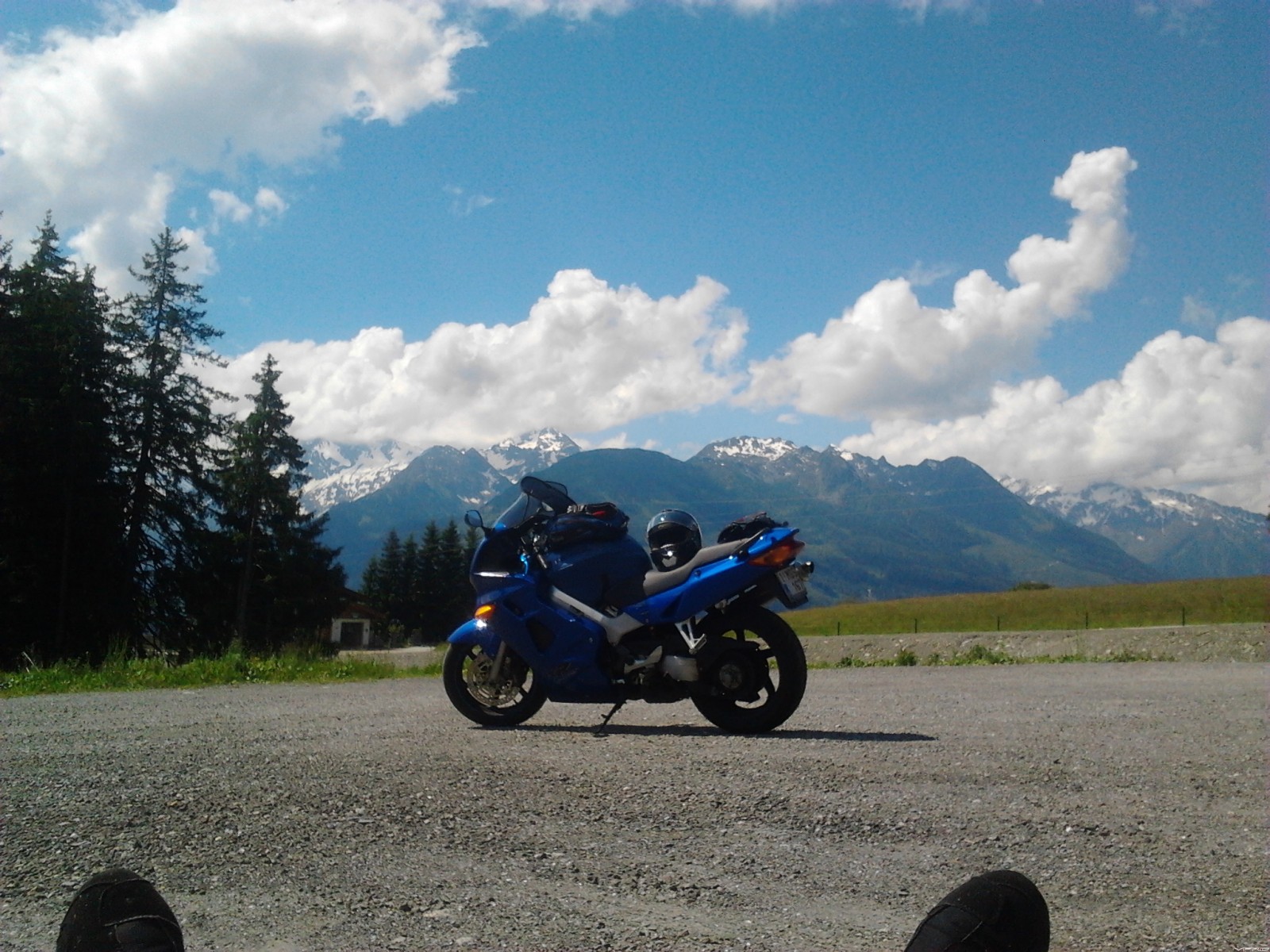 Ride in the Alps