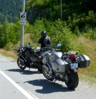 Beginning of the Hope/Princeton Hwy 3, B.C. Canada