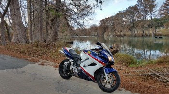 RWB VFR800 At Waltonia Crossing Near Hunt, TX