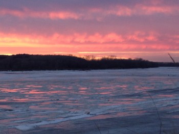 platte river sunset