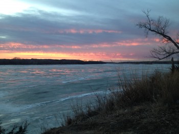 platte river sunset