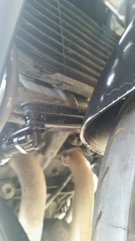 97 VFCBR Conversion Oil cooler relocated