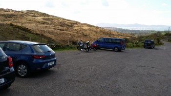 Car park at Stagiue Fort