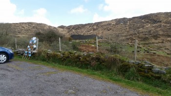 View of Stagiue Fort from ar park