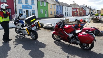 Going for grub in Portmagee!