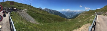 Panorama at Passo Giovo