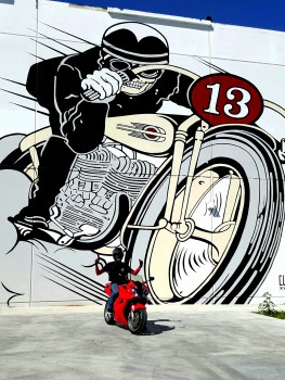 Honda VFR Wynwood Walls biker Graffiti