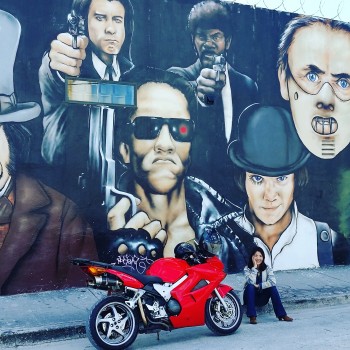 Honda VFR Wynwood Walls movie theme graffiti   Copy