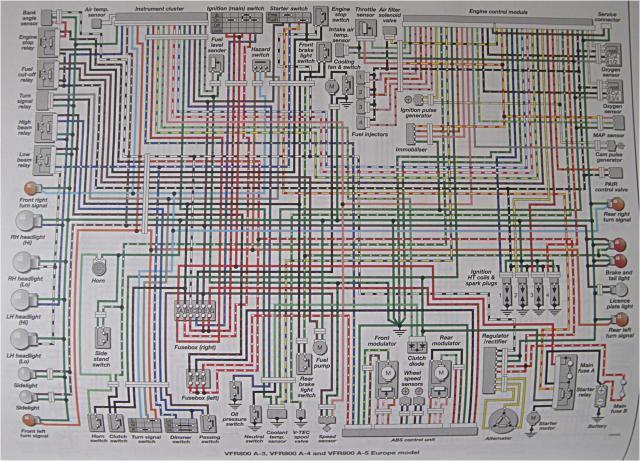 Faulty Turn Signals, Horn And Brake Light On 6Th Gen Vfr ... 4 battery wiring diagram ecu 