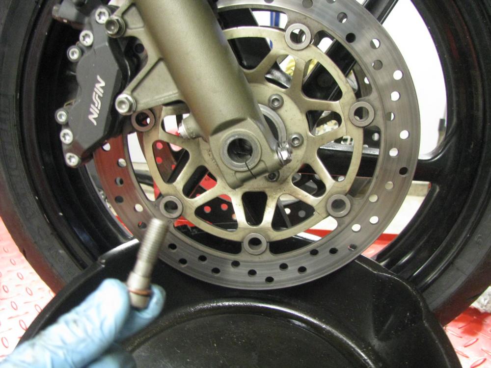 30 min fork oil change On bike Suspension VFRDiscussion