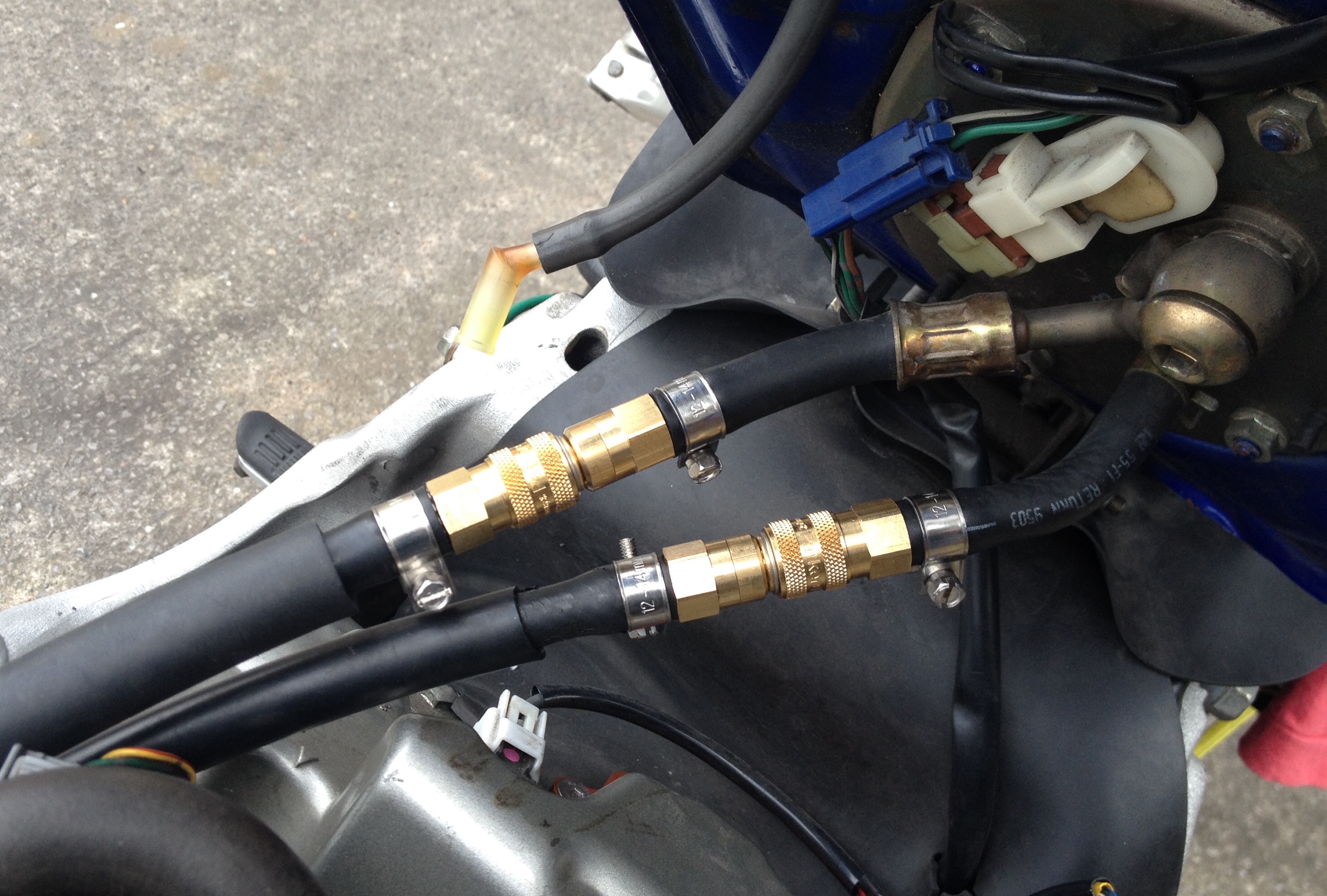Fuel Line Quick Disconnect Fifth Generation VFR's VFRDiscussion