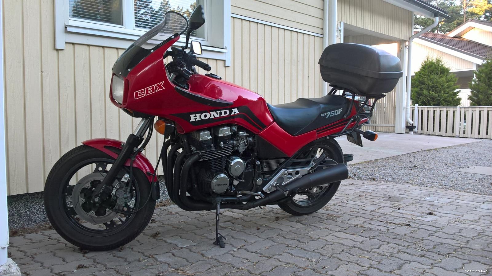 1987 Honda CBX 750 F specifications and pictures