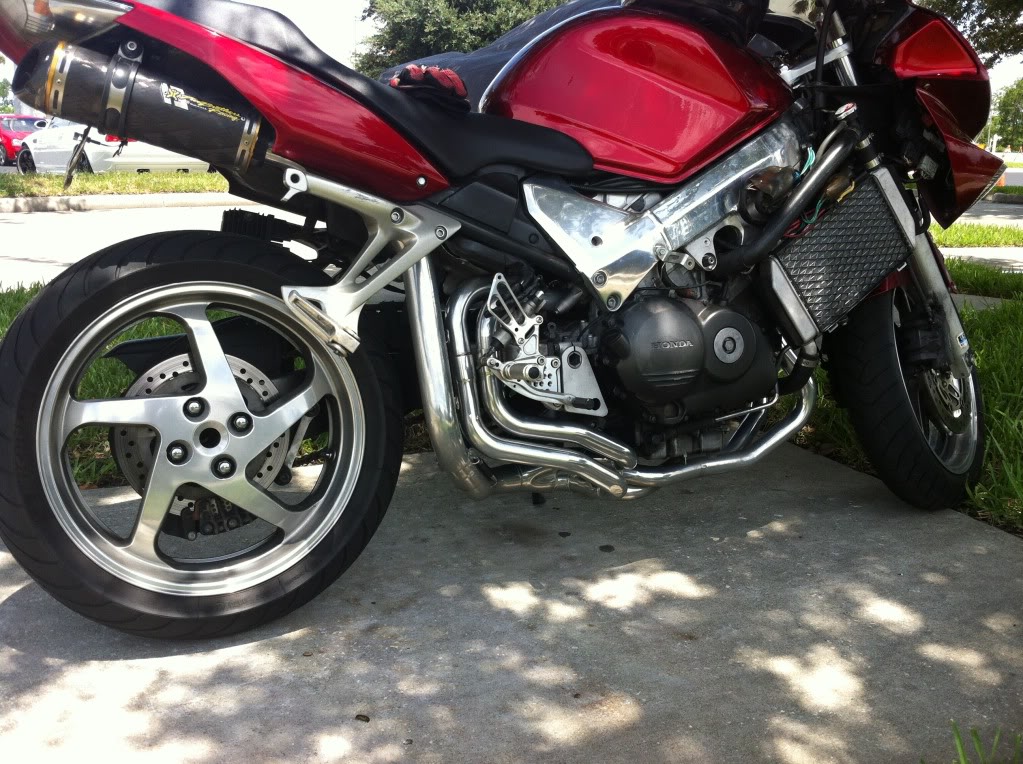 Honda vfr800x прямоток