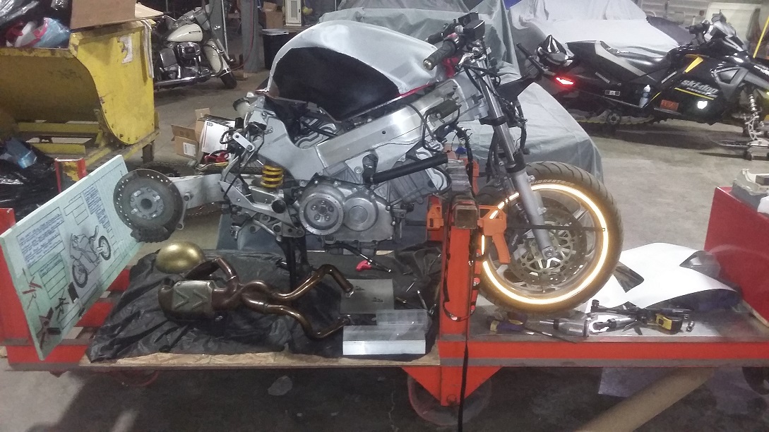 LZR17 _ VFR800 PROJECT _ V4R Fifth Generation VFR's VFRDiscussion