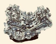 Cutaway 6th Gen Engine