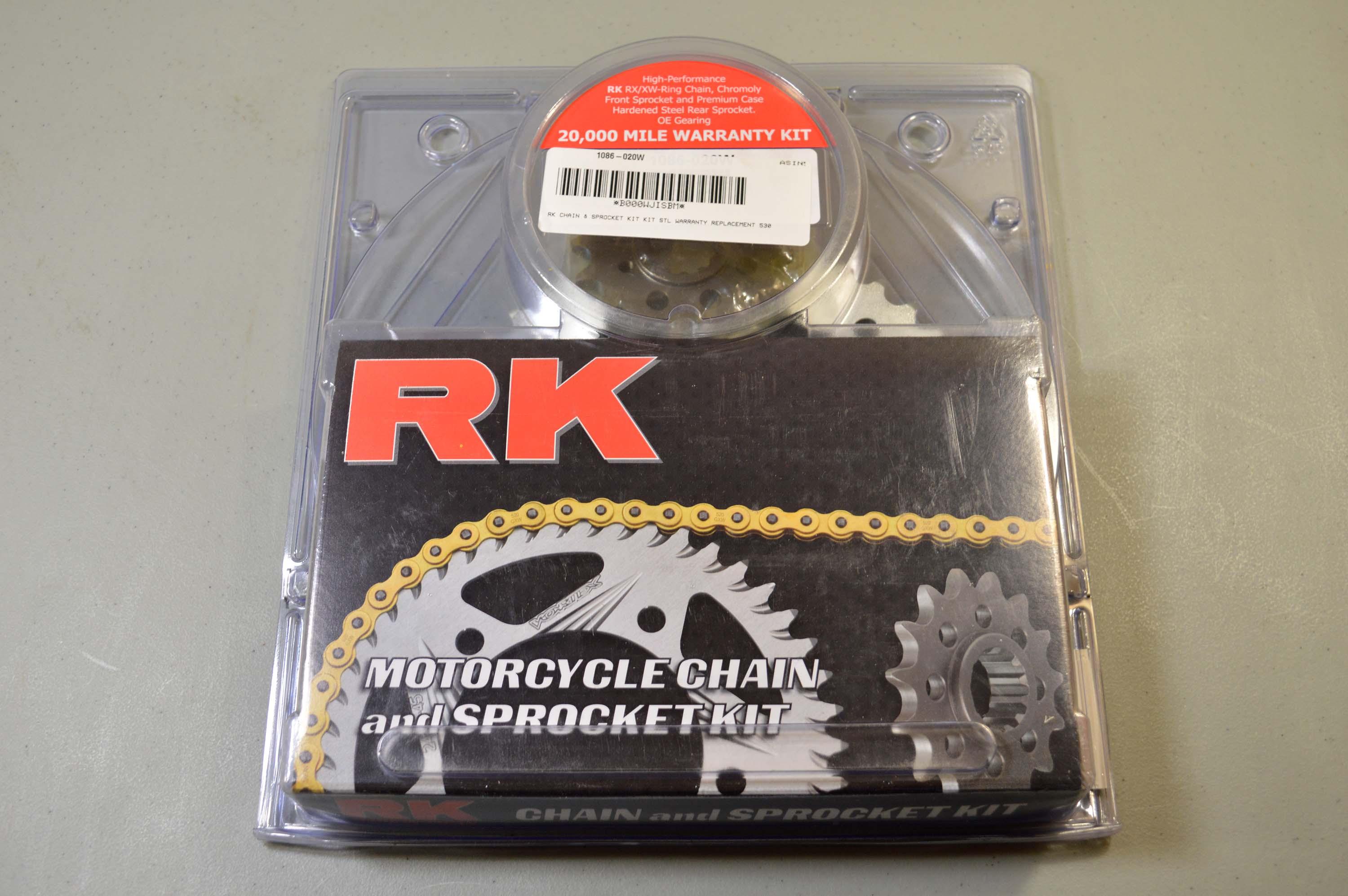 RK Chain & Sprocket Kit for 2007 VFR Sixth Generation VFR's