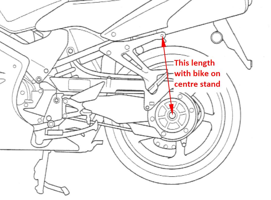 Standard rear suspension droop Sixth Generation VFR's VFRDiscussion