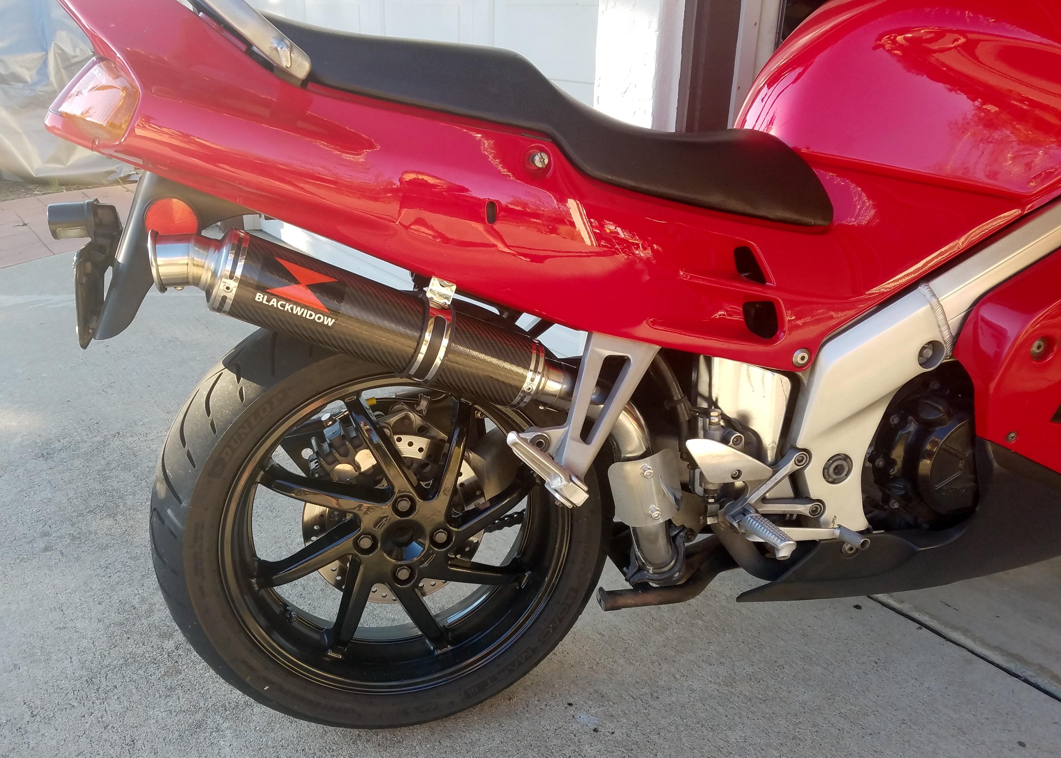 Black Widow Exhaust Third and Fourth Generation VFR's VFRDiscussion