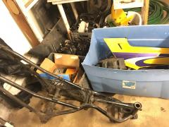 Ninja 250 bike-in-boxes project