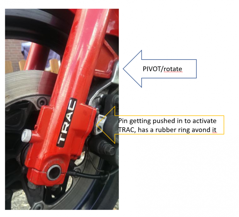 Sliding brake caliper clunk VF500 Suspension VFRDiscussion