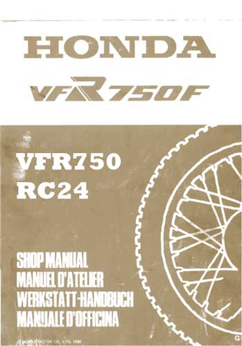 More information about "VFR 86 Service Workshop manual in ENG DEU FRA ESP"