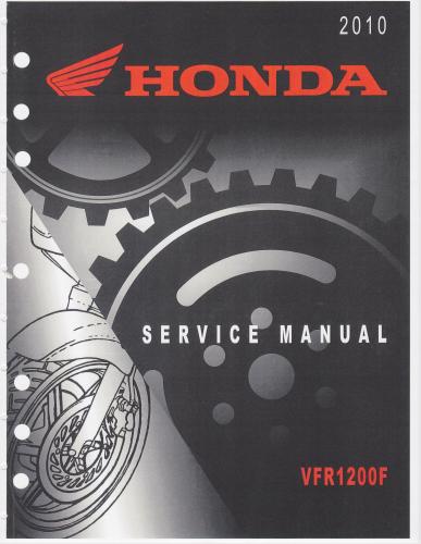 More information about "Honda VFR 1200F Service Manual"