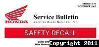 More information about "2002-2005 Wire Harness Replacement Recall PDF"